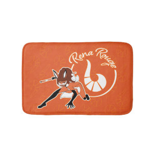 Rena Rouge Badge Bath Mat