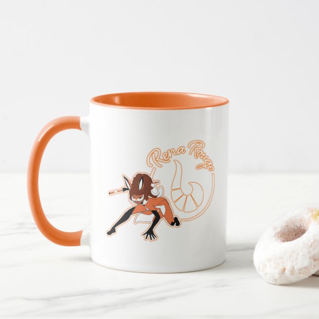Rena Rouge Badge Mug (With Donut)