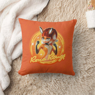 Rena Rouge Circle Badge Cushion