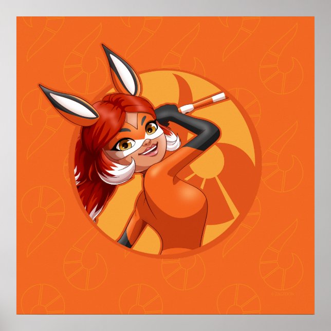 Rena Rouge Orange Badge Poster (Front)
