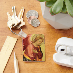 Renaissance Angel by Master of the Bambino Vispo Key Ring