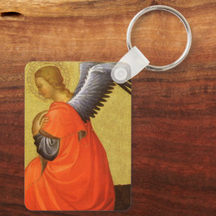 Renaissance Angel by Master of the Bambino Vispo Key Ring