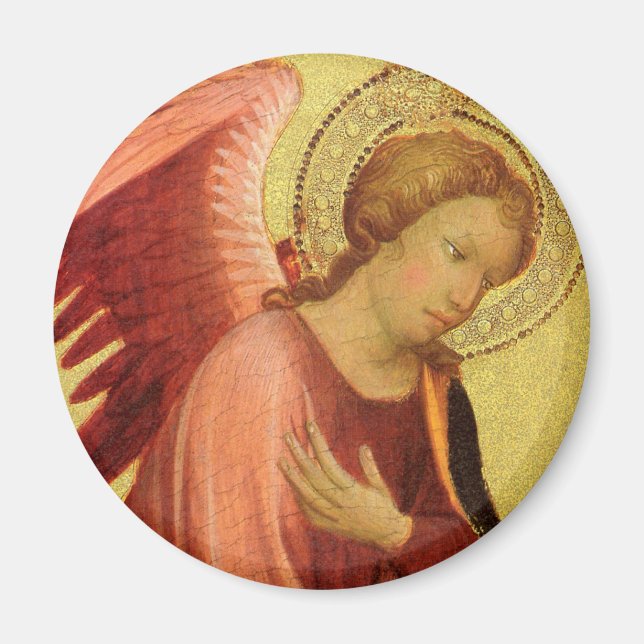 Renaissance Angel by Master of the Bambino Vispo Magnet (Front)