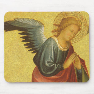 Renaissance Angel by Master of the Bambino Vispo Mouse Pad