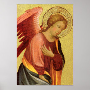 Renaissance Angel by Master of the Bambino Vispo Poster
