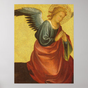 Renaissance Angel by Master of the Bambino Vispo Poster