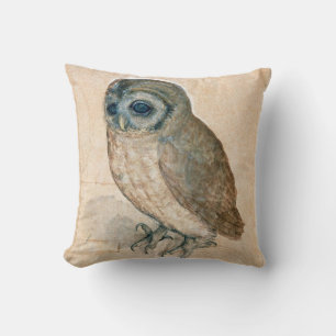 RENAISSANCE ANIMAL DRAWINGS / THE OWL CUSHION