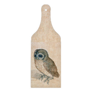 RENAISSANCE ANIMAL DRAWINGS / THE OWL CUTTING BOA BOARD