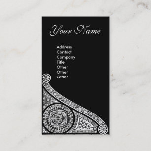 RENAISSANCE ARCHITECT,Architecture,Black and White Business Card