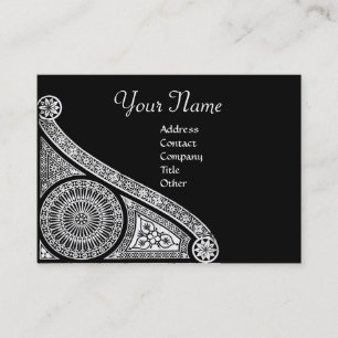 RENAISSANCE ARCHITECT,Architecture,Black and White Business Card