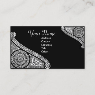 RENAISSANCE ARCHITECT,Architecture,Black and White Business Card