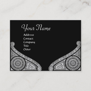 RENAISSANCE ARCHITECT,Architecture,Black and White Business Card