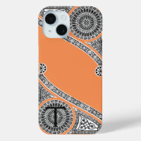 RENAISSANCE ARCHITECT Tangerine Orange Monogram