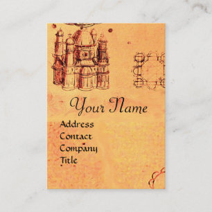 RENAISSANCE ARCHITECTURAL PROJECT,ARCHITECT BUSINESS CARD