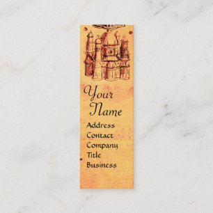 RENAISSANCE ARCHITECTURAL PROJECT,ARCHITECT MINI BUSINESS CARD
