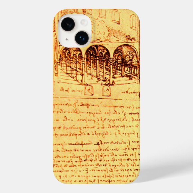 RENAISSANCE ARCHITECTURE,ARCHITECT,ENGINEER Case-Mate iPhone CASE (Back)