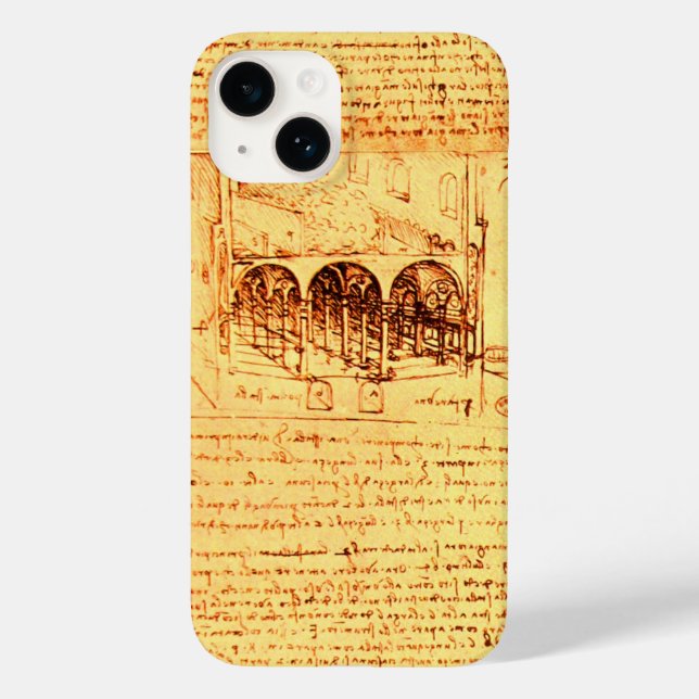 RENAISSANCE ARCHITECTURE,ARCHITECT,ENGINEER Case-Mate iPhone CASE (Back)