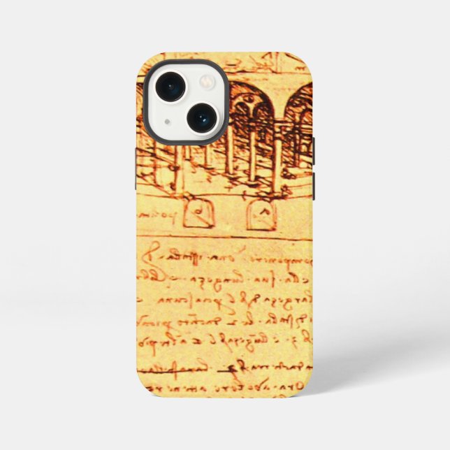RENAISSANCE ARCHITECTURE,ARCHITECT,ENGINEER iPhone CASE (Back)