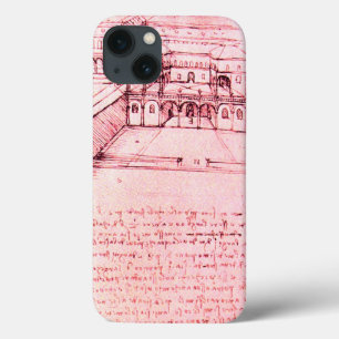 RENAISSANCE ARCHITECTURE,ARCHITECT,ENGINEER,pink iPhone 13 Case