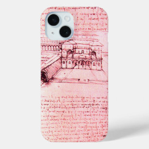 RENAISSANCE ARCHITECTURE,ARCHITECT,ENGINEER,pink iPhone 15 Case