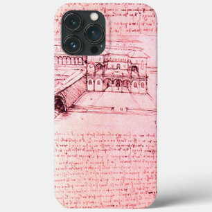 RENAISSANCE ARCHITECTURE,ARCHITECT,ENGINEER,pink iPhone 13 Pro Max Case