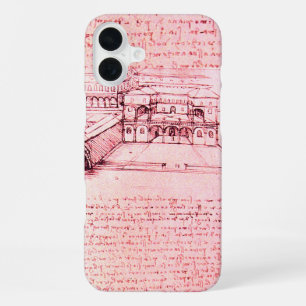 RENAISSANCE ARCHITECTURE,ARCHITECT,ENGINEER,pink iPhone 16 Plus Case
