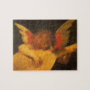 Renaissance Art Musician Angel by Rosso Fiorentino Jigsaw Puzzle