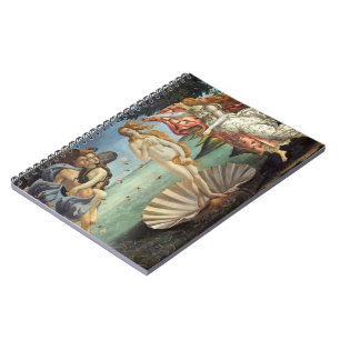 Renaissance Art, The Birth of Venus by Botticelli Notebook