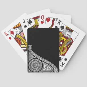 RENAISSANCE Back and White Playing Cards