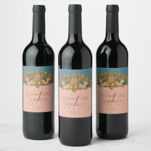 Renaissance Book Club Promotional Items Wine Label