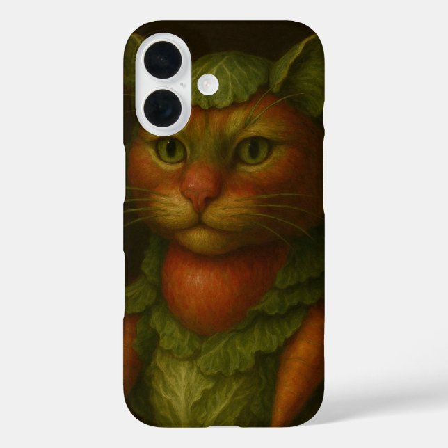 Renaissance Cat Portrait Case-Mate iPhone Case (Back)