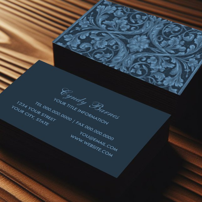 Renaissance Damask Business Card (Creator Uploaded)