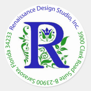 Renaissance Design Studio, Inc. Address Label