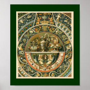 Renaissance Design Vintage Art Poster