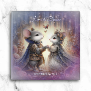 Renaissance Fairytale Enchanted Woodland Wedding Magnet
