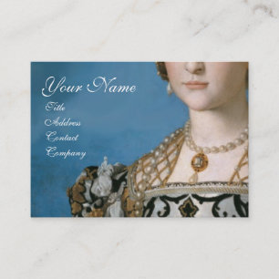 RENAISSANCE FASHION JEWELRY COSTUME DESIGNER BUSINESS CARD