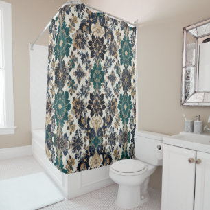 Renaissance Floral Mood Shower Curtain
