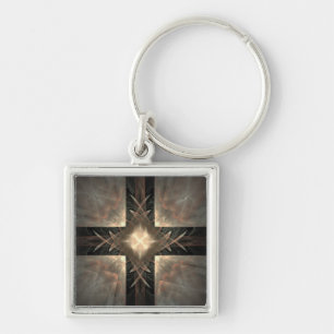 Renaissance Fractal Keychain