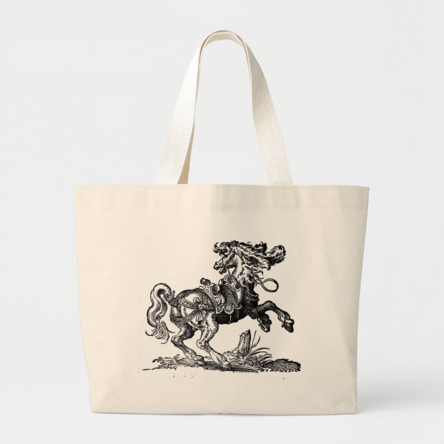 Renaissance Horse No. 7 on Tote Bag (Front)