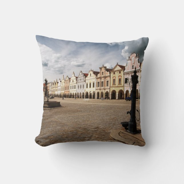 Renaissance Houses Cushion (Front)