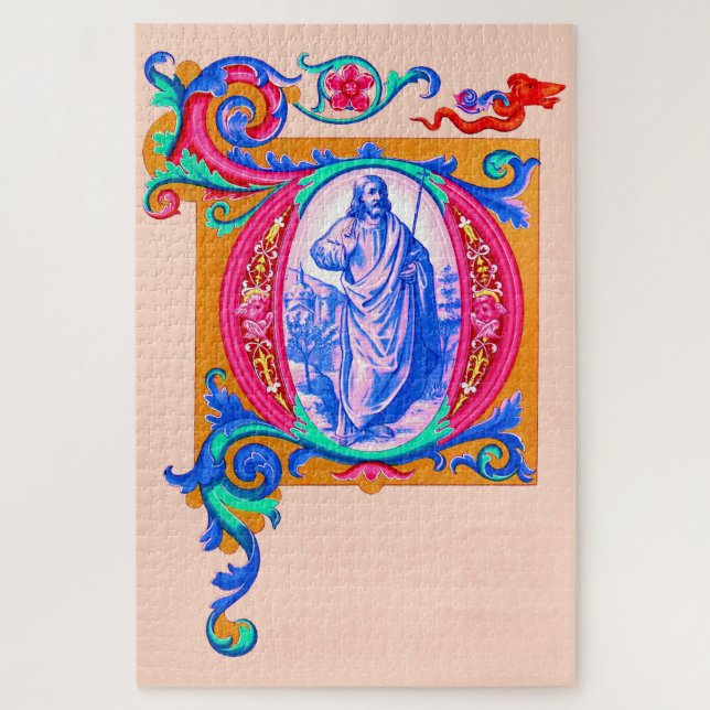 Renaissance Jesus Jigsaw Puzzle (Vertical)