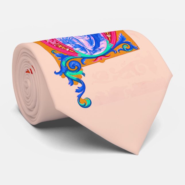 Renaissance Jesus print Tie (Rolled)