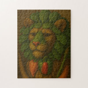 Renaissance Lion Portrait Jigsaw Puzzle