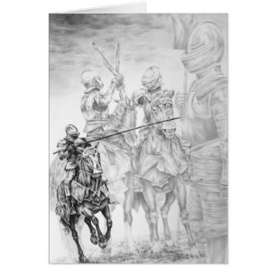 Renaissance Mediaeval Knight Art by Kelli Swan