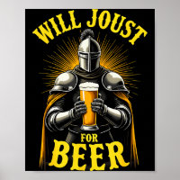 Renaissance Medieval Knight Will Joust For Beer 