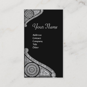 RENAISSANCE MONOGRAM 4 BUSINESS CARD
