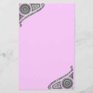 RENAISSANCE ,pink Stationery
