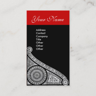 RENAISSANCE red Business Card