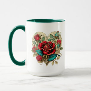 Renaissance Rose Mug