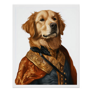 Renaissance Rover � Classical Art Dog Poster